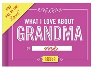What I Love About Grandma Fill in the Love Journal - 【インテリアグッズ】2020年おばあちゃんのベストギフトおすすめ人気ランキング10選！