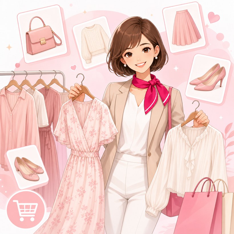 SHEINで商品を選びカートに入れる